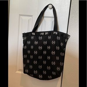 Victoria’s Secret Pink black tote bag